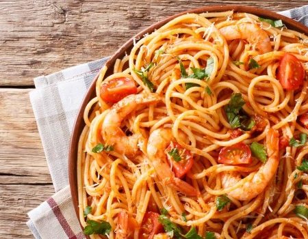 Image of Spicy Shrimp Pasta Recipe