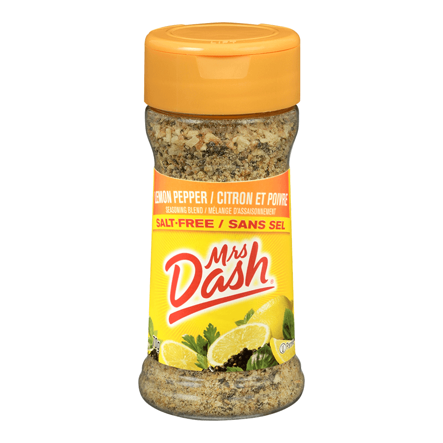 Mélange d'assaisonnements citron et poivre Mrs. Dash® - Mrs. Dash CA